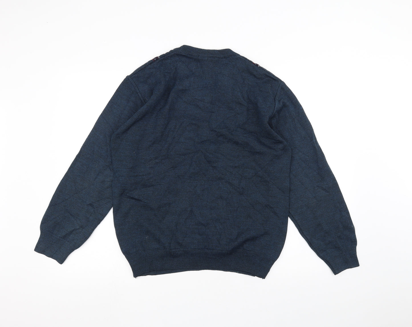 Roberto Carlo Mens Blue   Pullover Jumper Size S