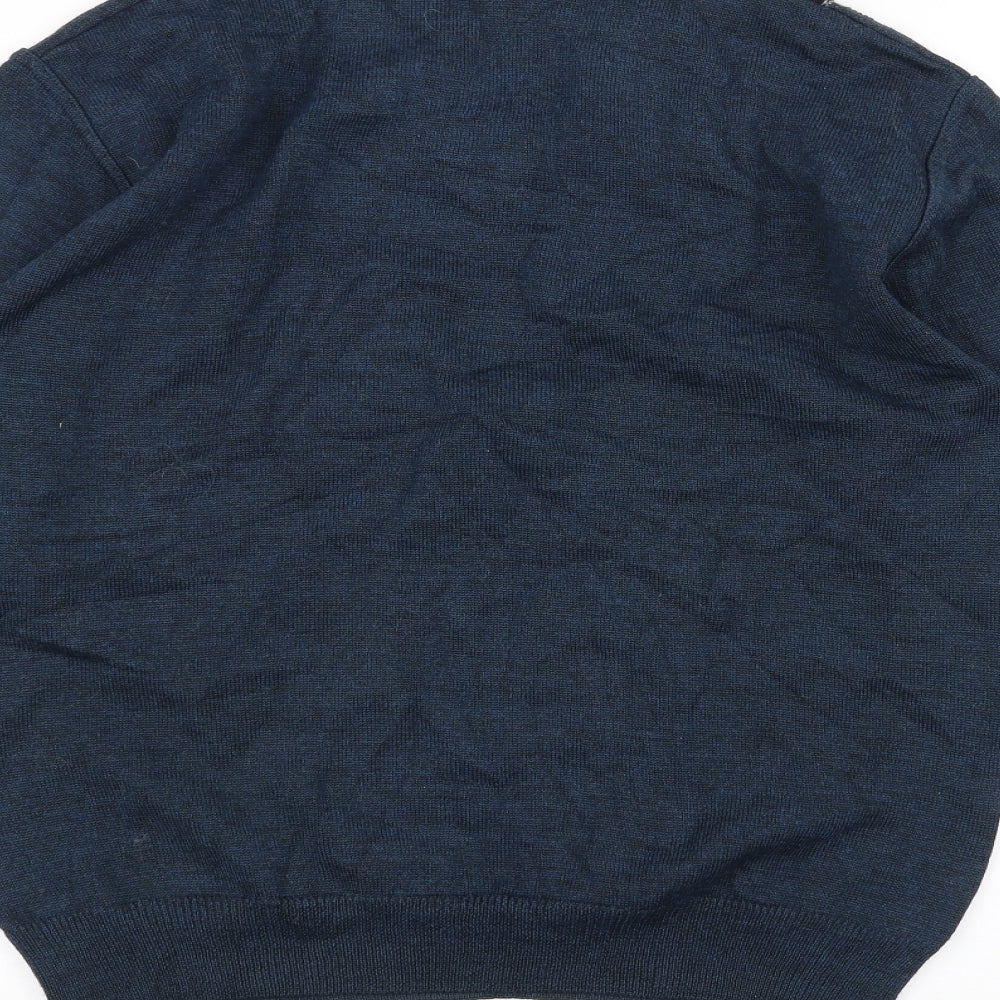 Roberto Carlo Mens Blue   Pullover Jumper Size S