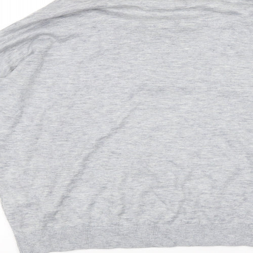 Topshop Womens Grey   Basic T-Shirt Size 6