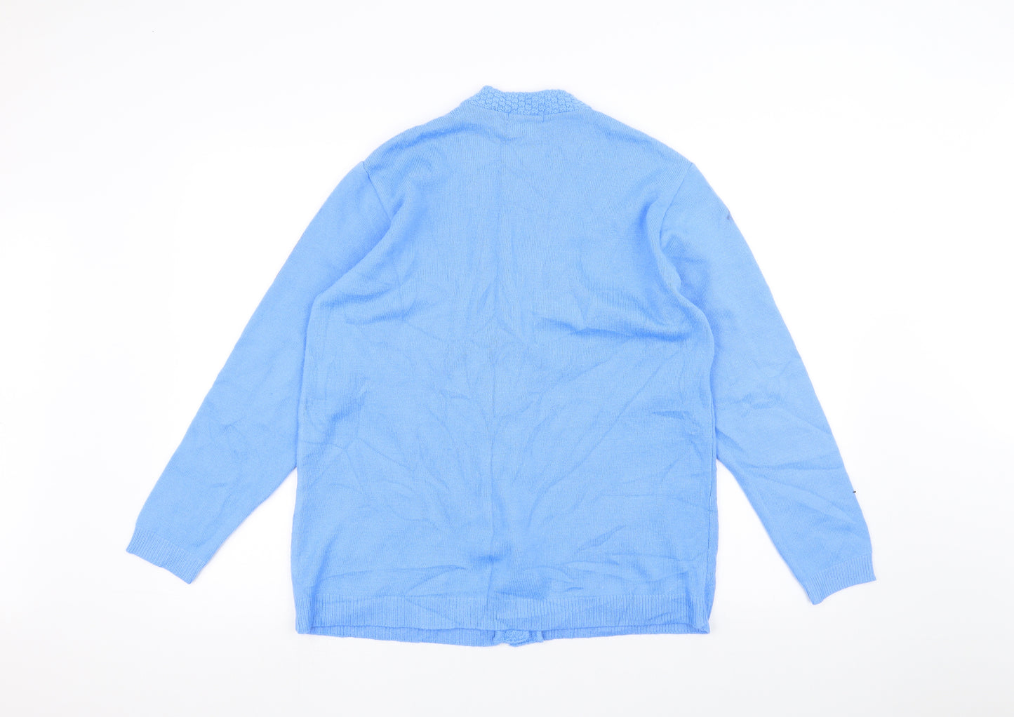Preworn Womens Blue   Jacket Coatigan Size M