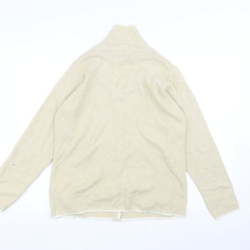 EWM Womens White   Jacket Coatigan Size 14