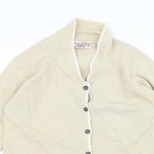 EWM Womens White   Jacket Coatigan Size 14