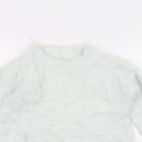 H&M Girls White   Pullover Jumper Size 11-12 Years