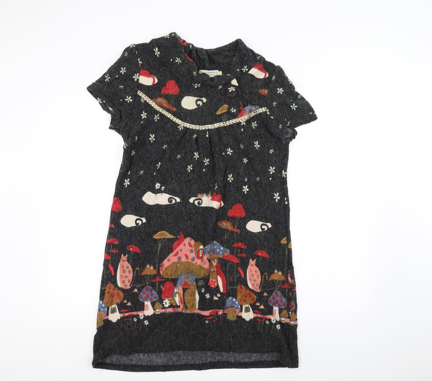 Ravi Famous Womens Black   A-Line  Size XL