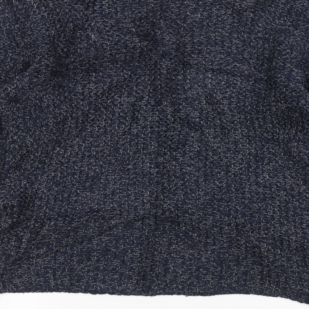 Selected Mens Blue  Knit Pullover Jumper Size M