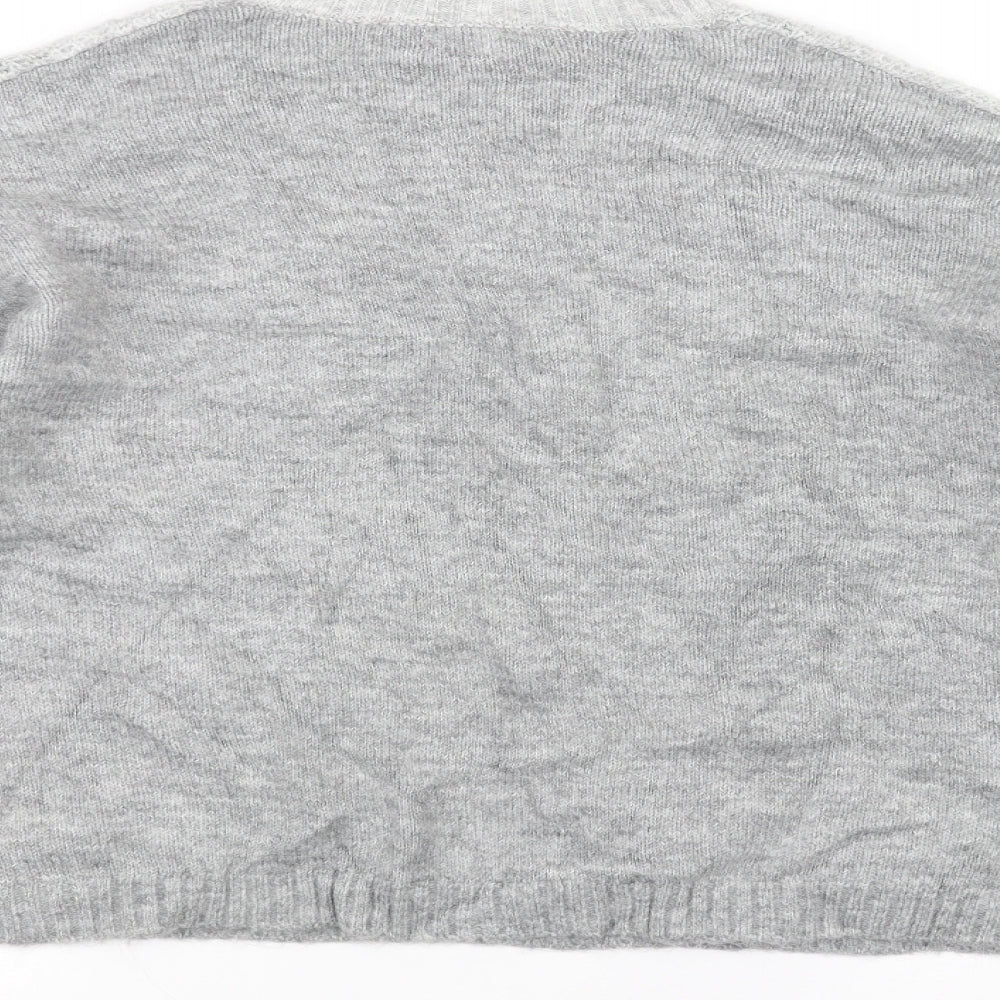 Primark Womens Grey   Pullover Jumper Size S