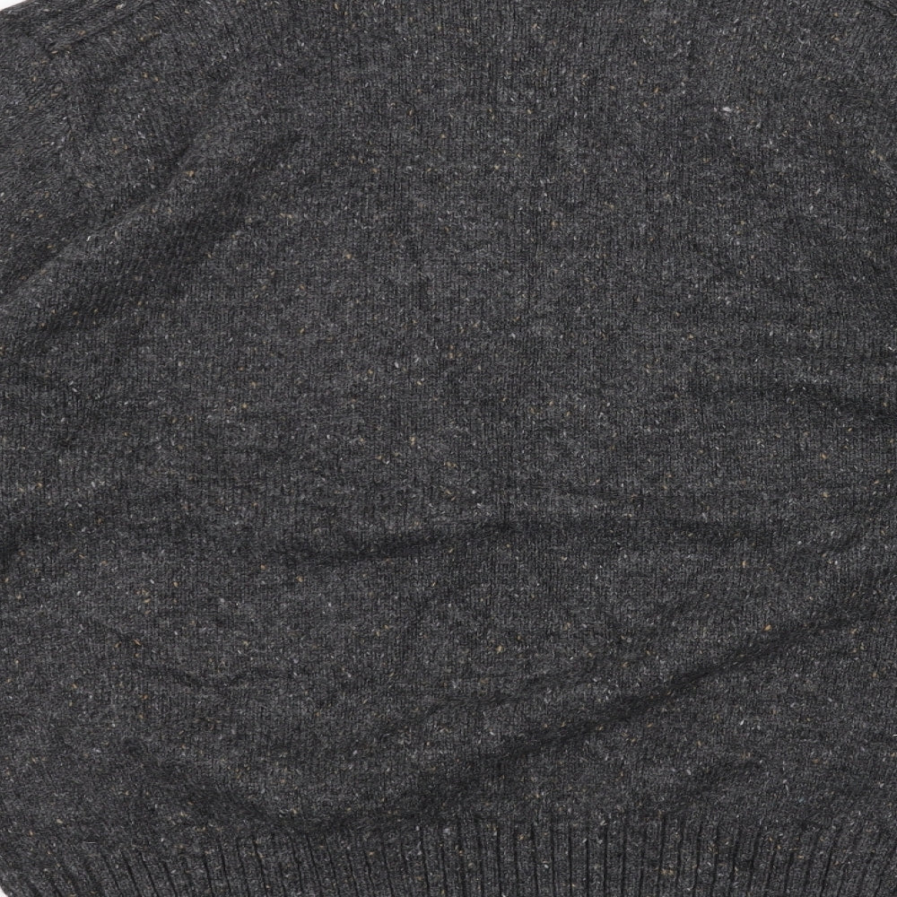 George Mens Black   Pullover Jumper Size L