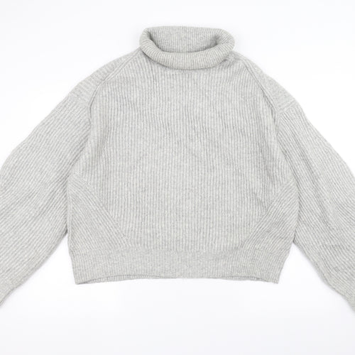 H&M Womens Grey   Pullover Jumper Size S