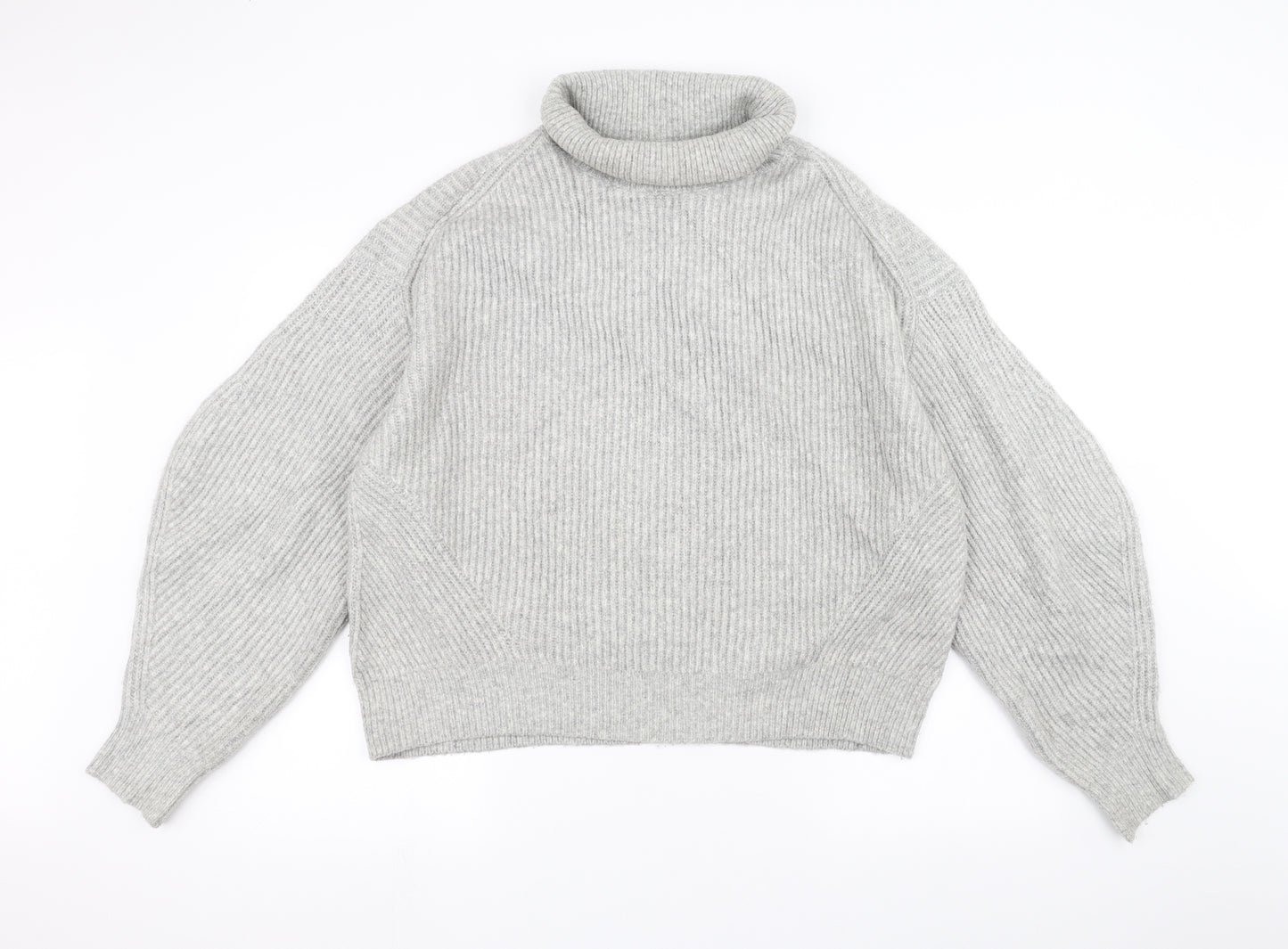 H&M Womens Grey   Pullover Jumper Size S