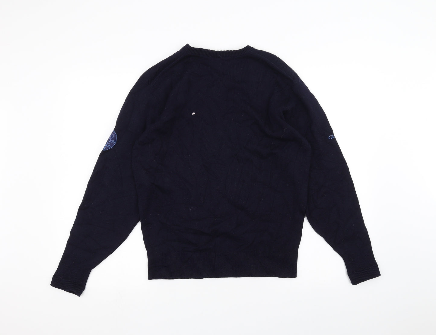 Glenbrae Mens Blue   Pullover Jumper Size XS