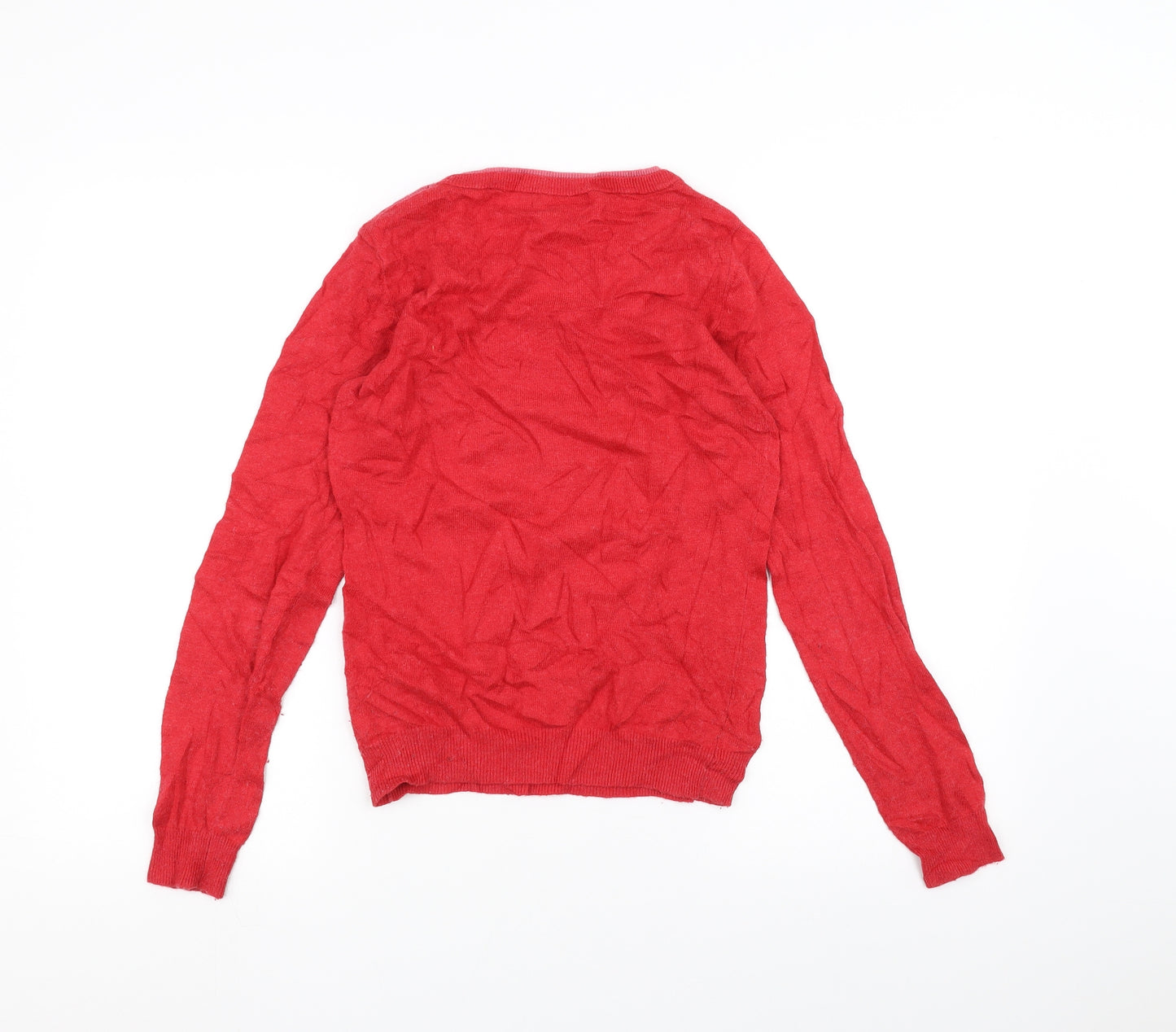 Boden Womens Red   Basic T-Shirt Size 8