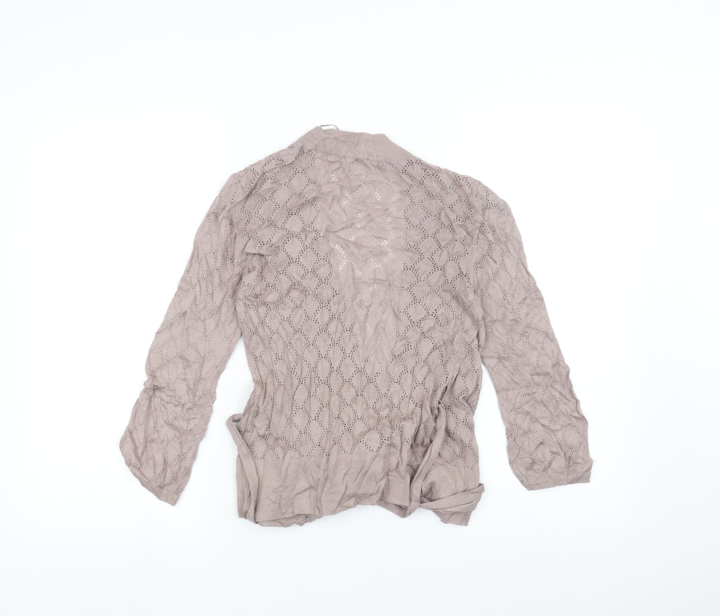 H&M Womens Brown   Cardigan Jumper Size 6