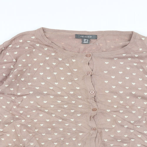 Primark Womens Pink   Cardigan Jumper Size 16