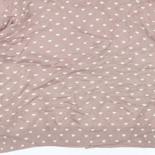Primark Womens Pink   Cardigan Jumper Size 16