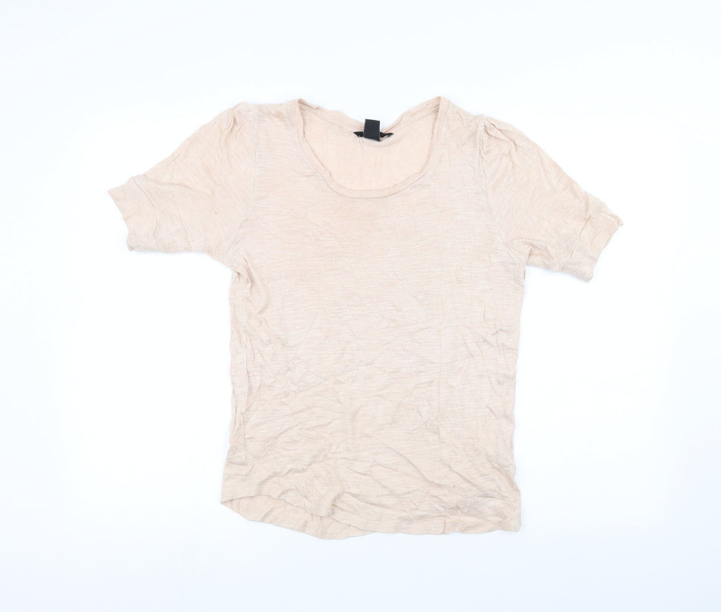 H&M Womens Pink   Basic T-Shirt Size S