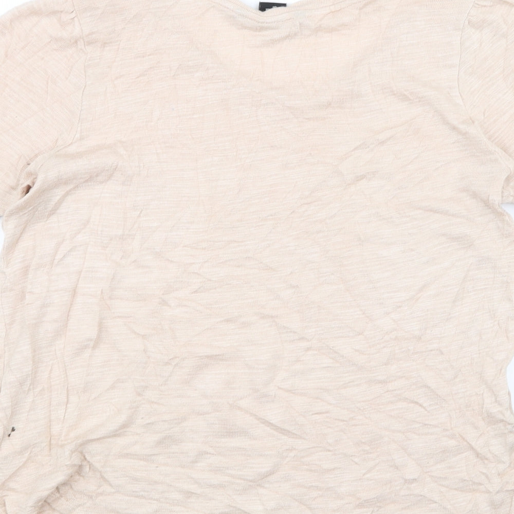 H&M Womens Pink   Basic T-Shirt Size S