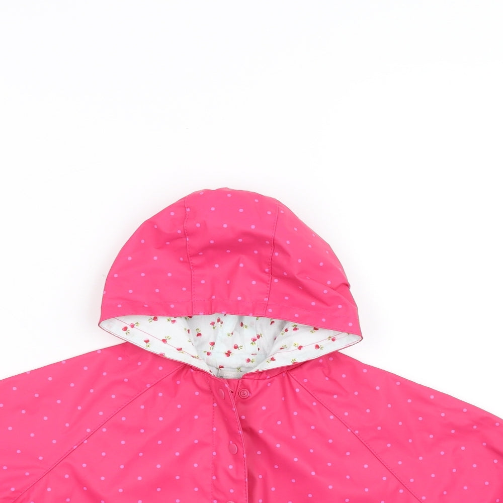 Catimini Girls Pink   Jacket Coat Size 6 Years