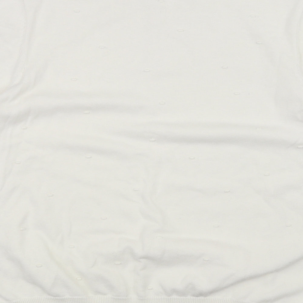TU Womens White   Pullover Jumper Size 16