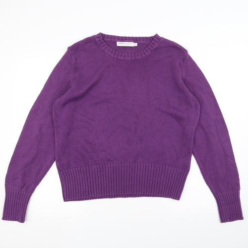 EWM Womens Purple   Pullover Jumper Size L