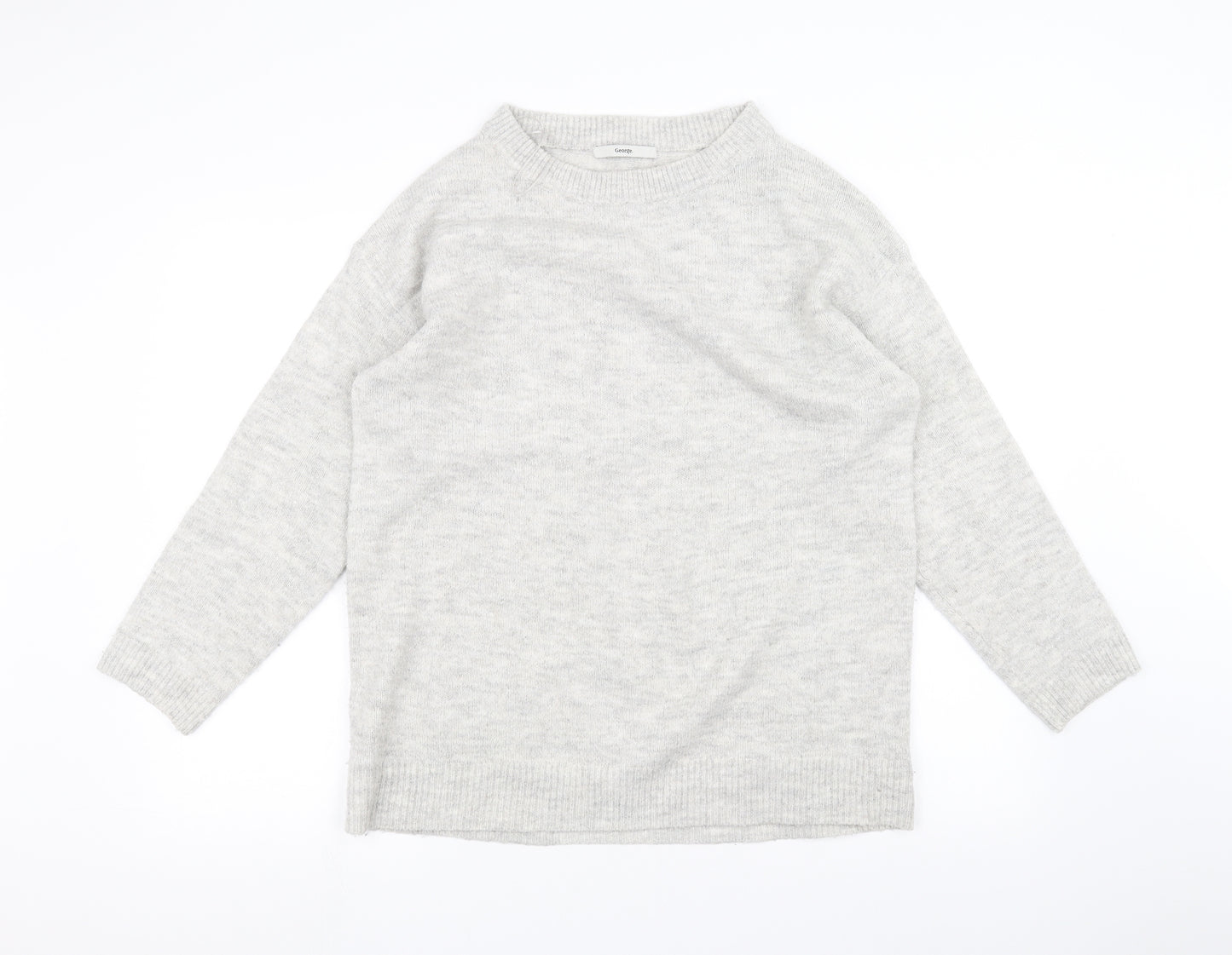 George Womens White   Pullover Jumper Size 12