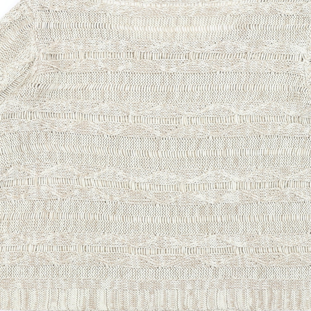 TU Womens White   Pullover Jumper Size 16