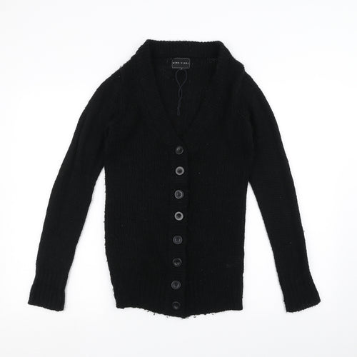 miss flori Womens Black   Jacket Coatigan Size 8