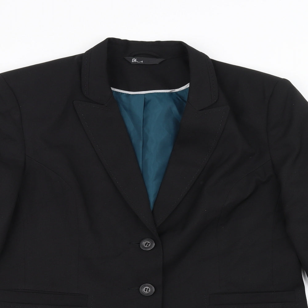 BHS Womens Black   Jacket  Size 14