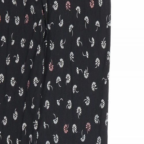 Atmosphere Womens Black Floral  Jegging Jeans Size 12 L28 in
