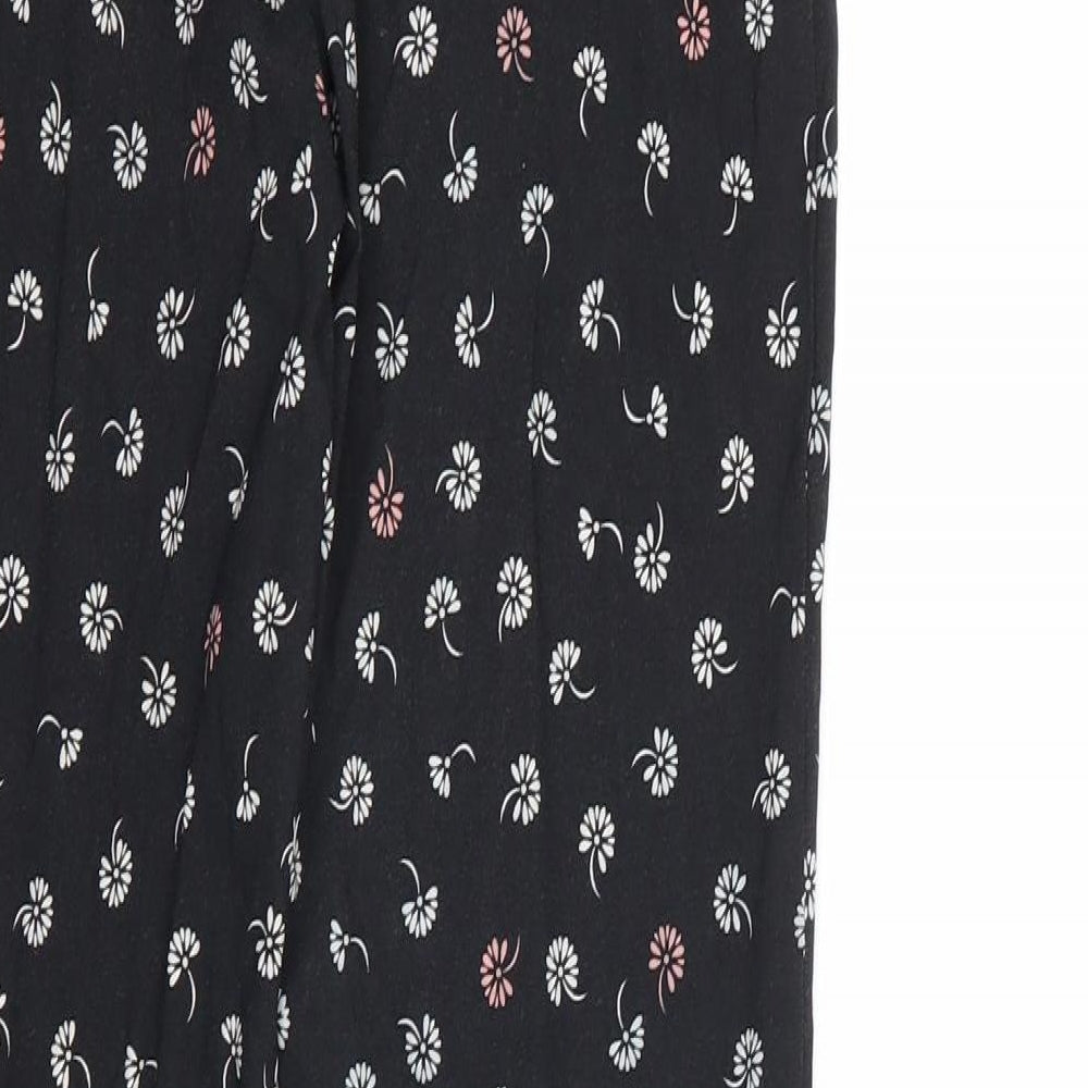 Atmosphere Womens Black Floral  Jegging Jeans Size 12 L28 in