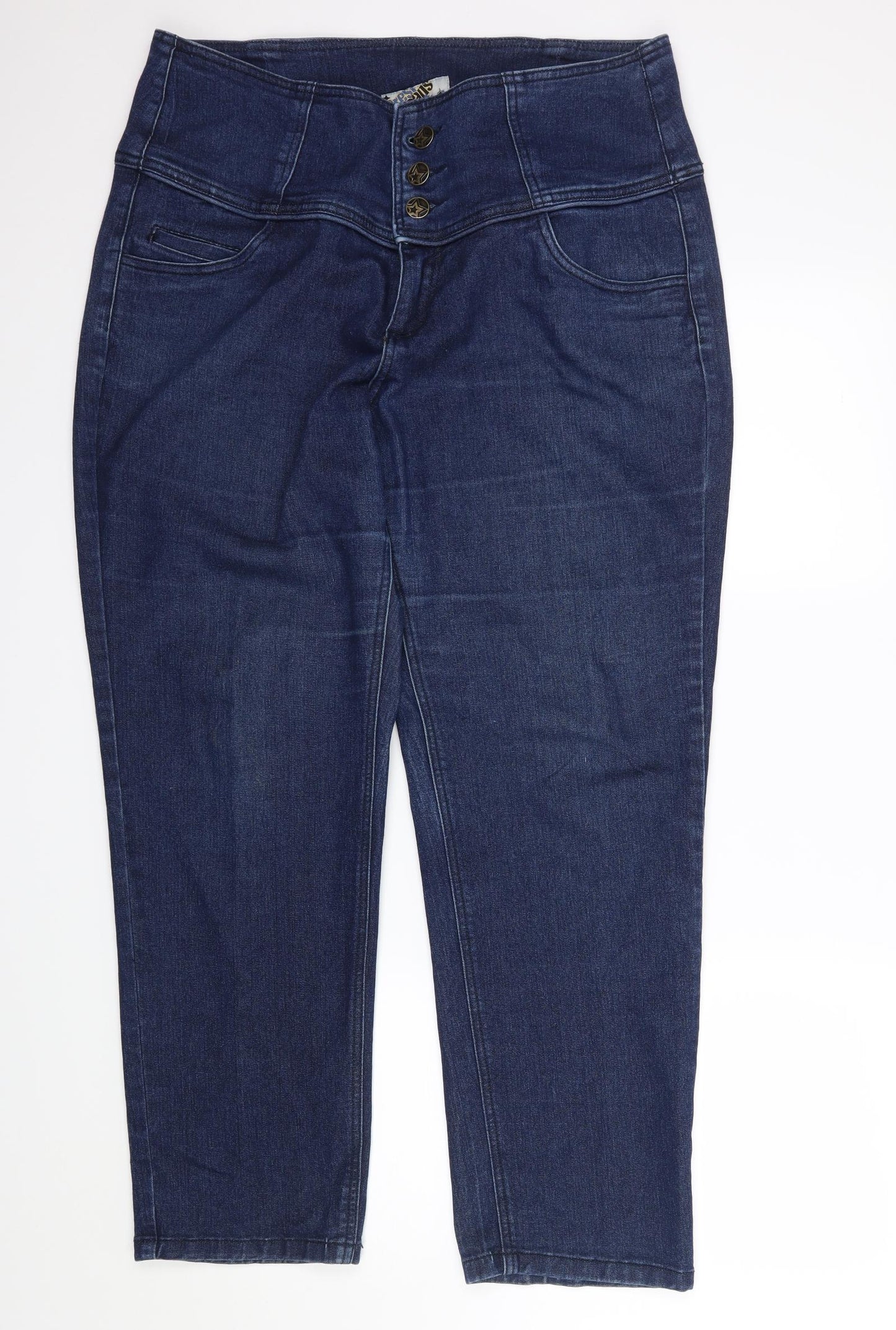 Crest Jeans Womens Blue   Straight Jeans Size 18 L29 in