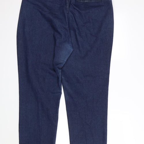 Crest Jeans Womens Blue   Straight Jeans Size 18 L29 in