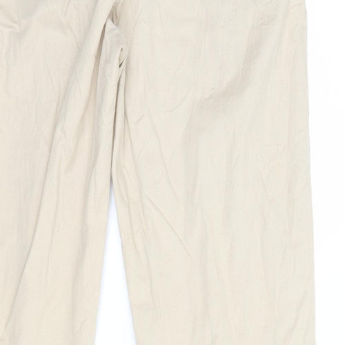 authentle Womens Brown   Cargo Trousers Size 10 L28 in