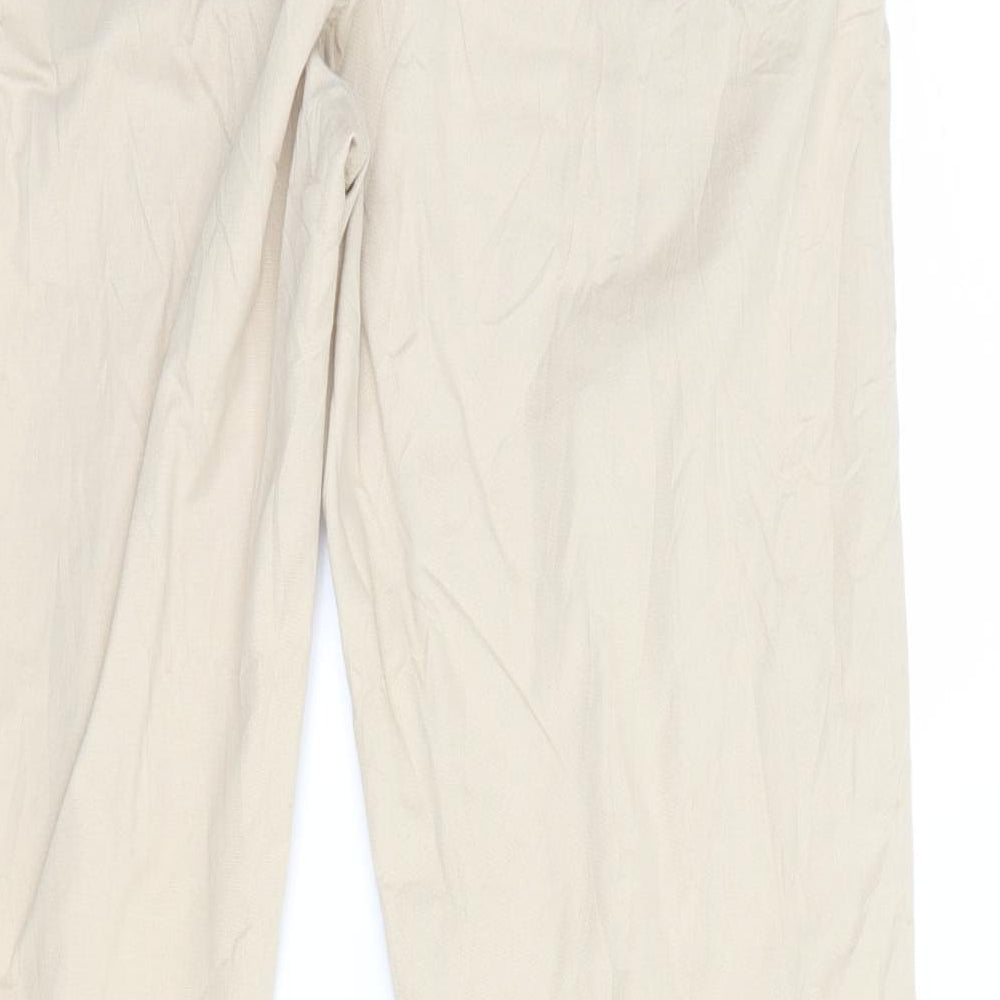 authentle Womens Brown   Cargo Trousers Size 10 L28 in