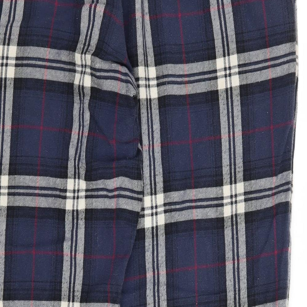 Jack Wills Mens Blue Check   Lounge Pants Size XL