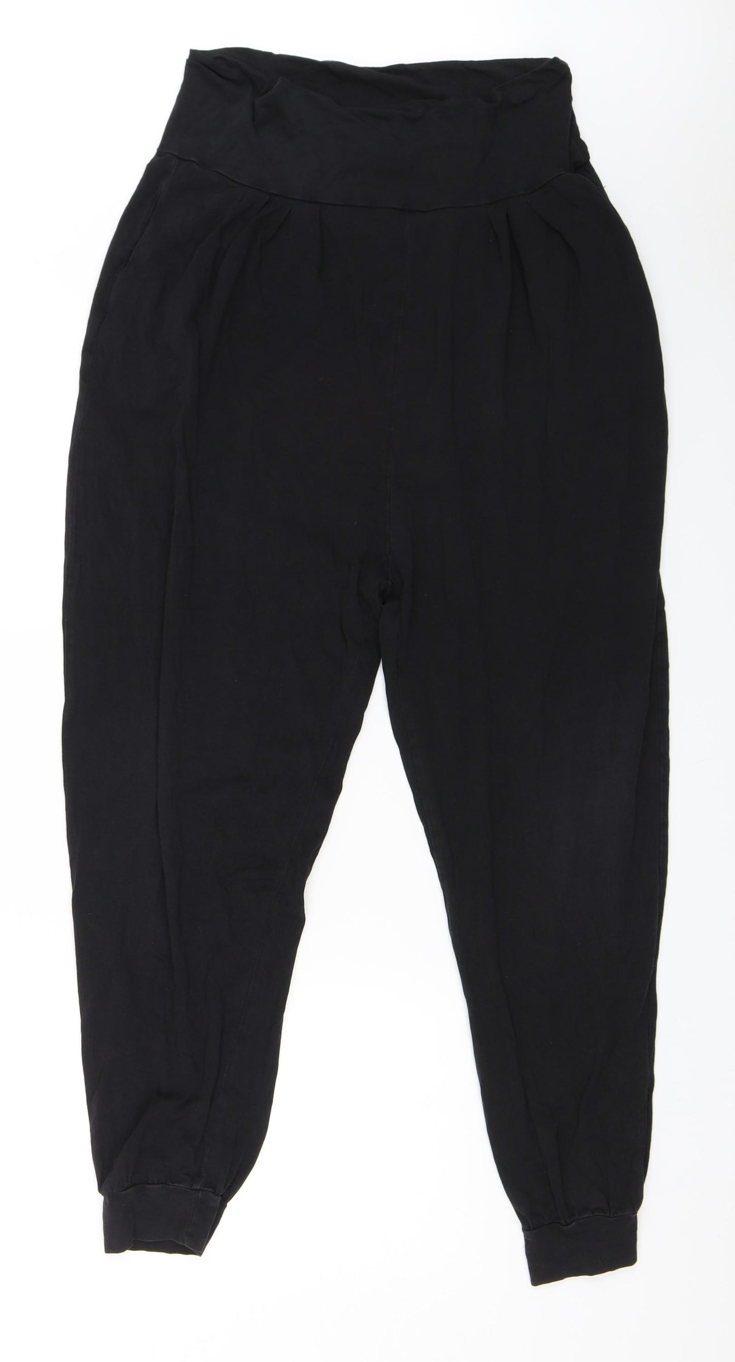 South Beach Womens Black   Harem Trousers Size 14 L25 in