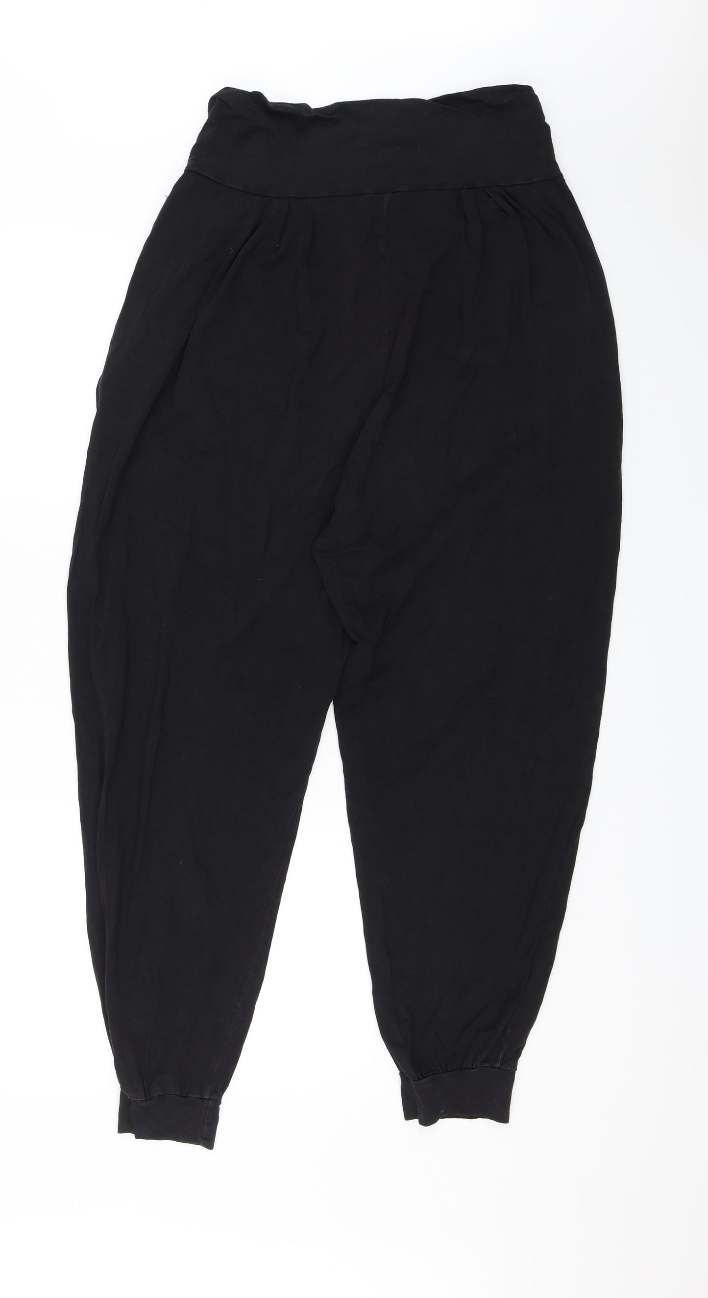 South Beach Womens Black   Harem Trousers Size 14 L25 in