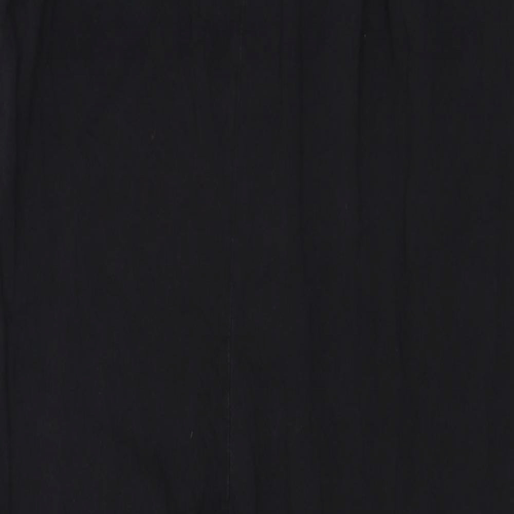 South Beach Womens Black   Harem Trousers Size 14 L25 in