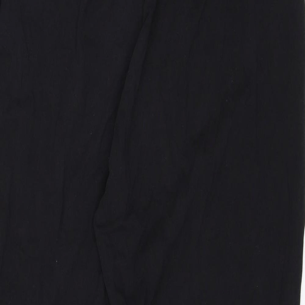 South Beach Womens Black   Harem Trousers Size 14 L25 in
