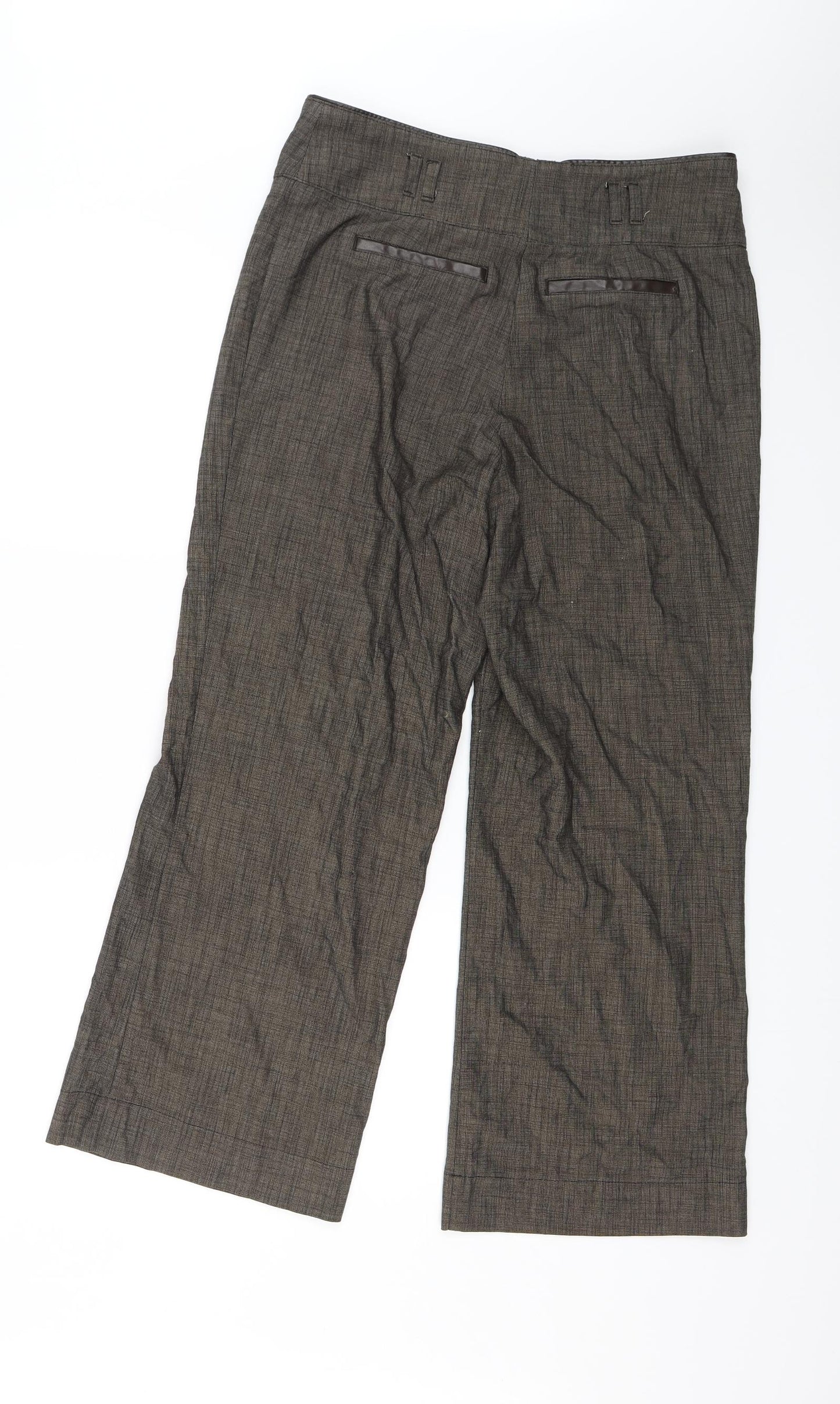 Per Una Womens Brown   Trousers  Size 16 L25 in - Short length