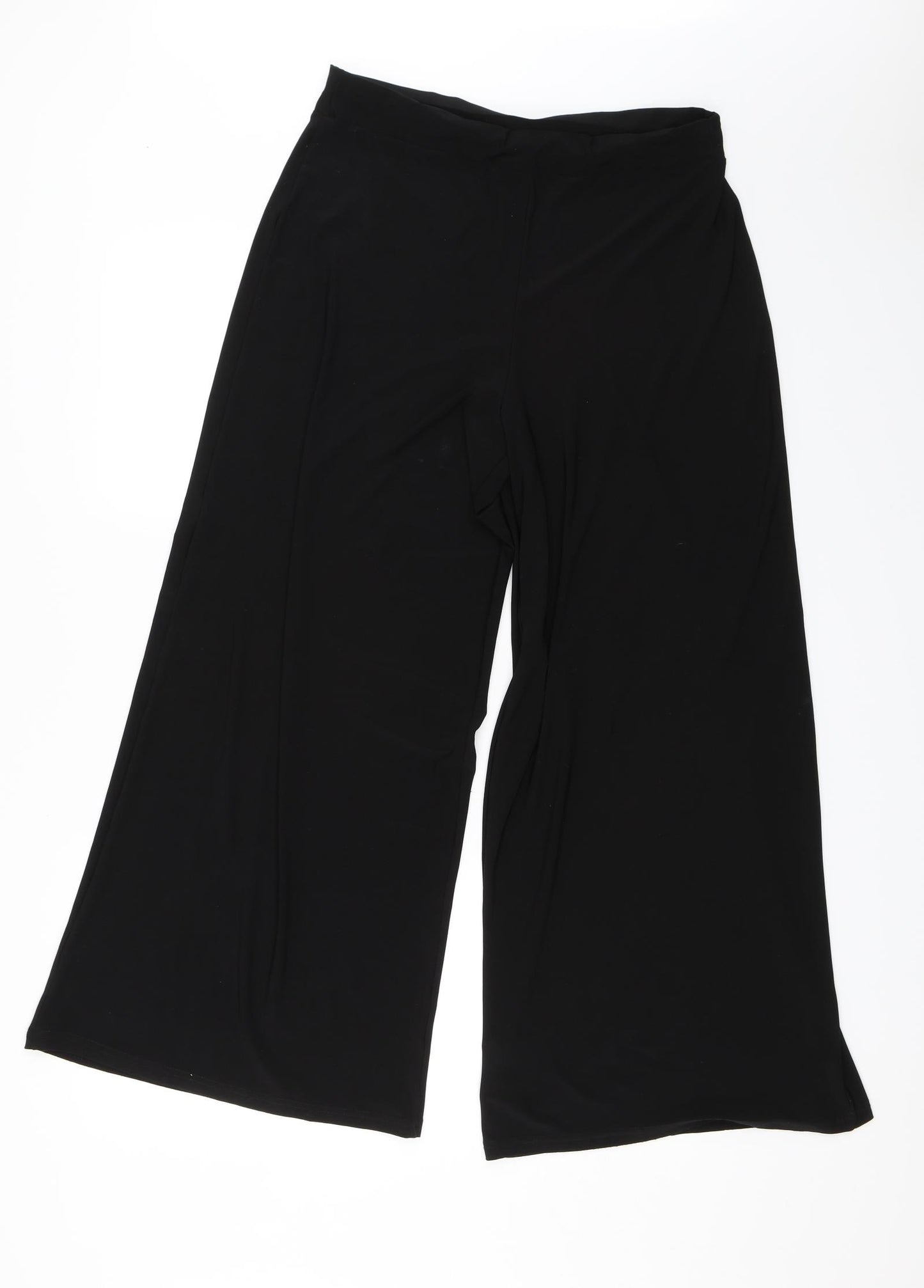 Roman Womens Black   Trousers  Size 14 L25 in