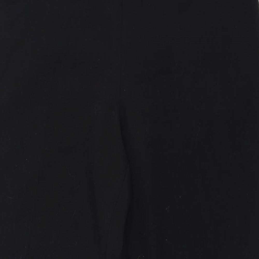 M&S Womens Black   Dress Pants Trousers Size 14 L28 in