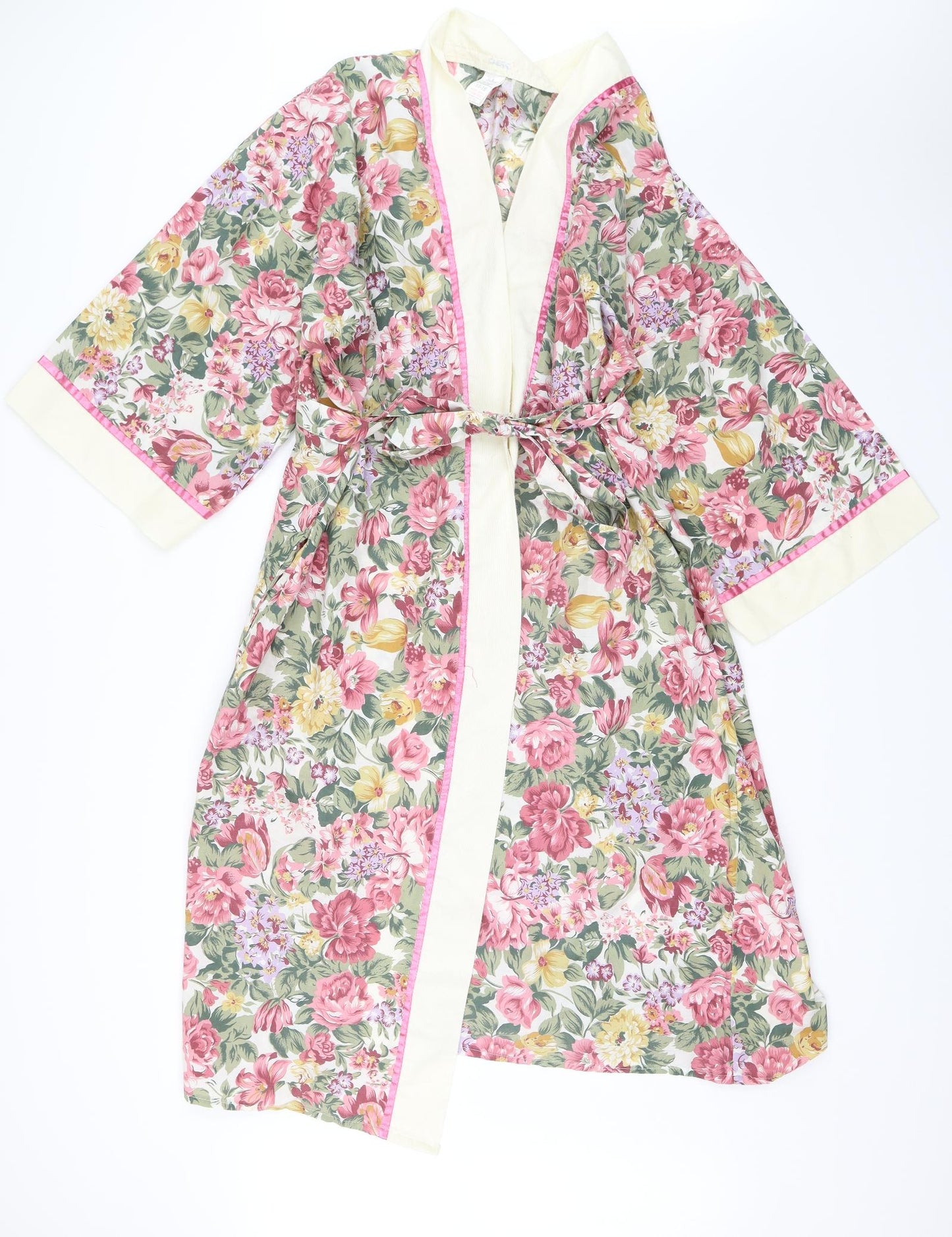 Little Woods Womens Pink Floral  Top Robe Size 10