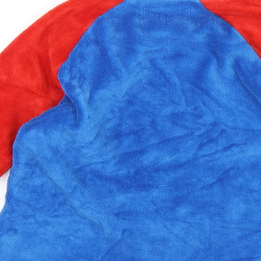 PJ Collections Boys Blue Solid   Pyjama Top Size 5-6 Years