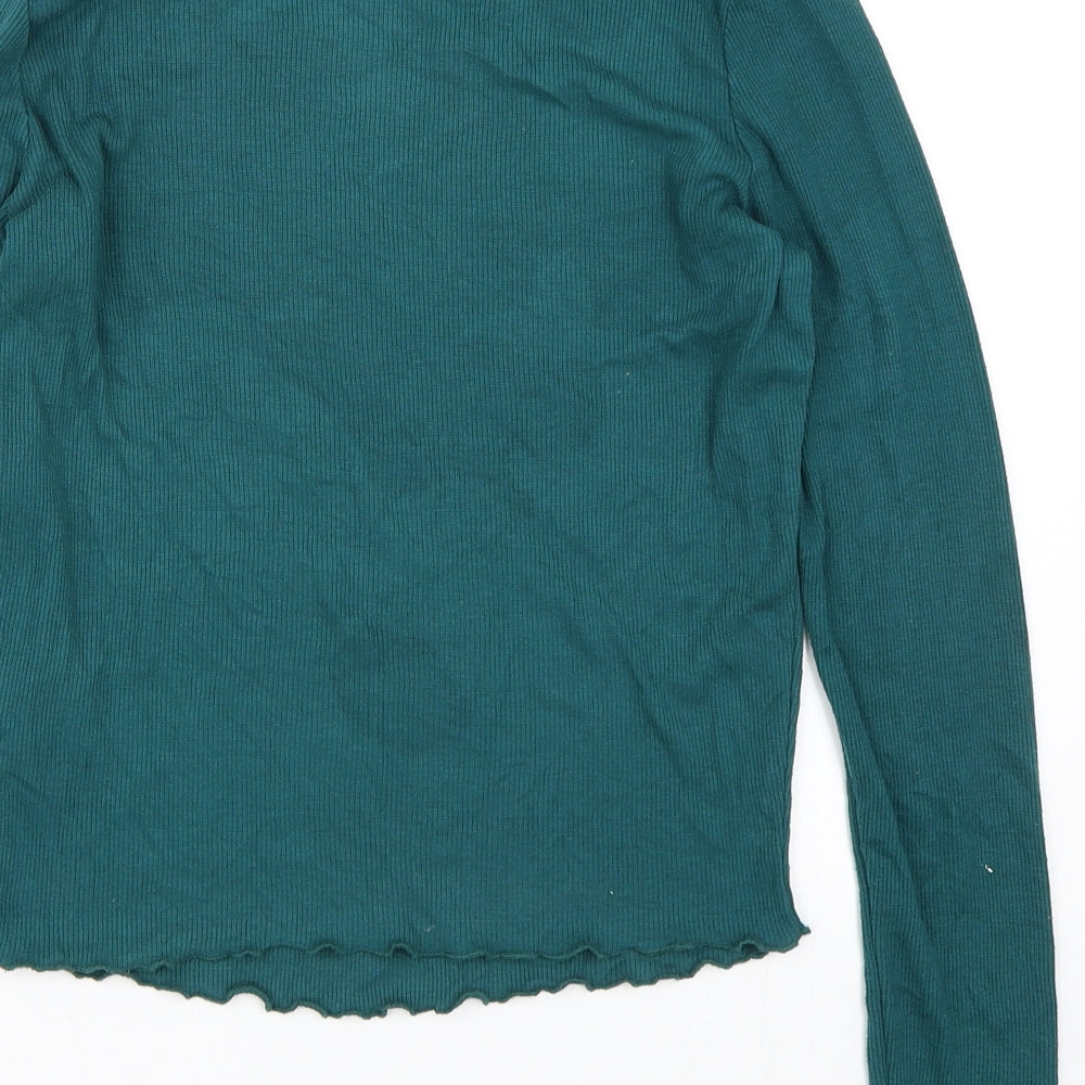 New Look Womens Green   Basic T-Shirt Size 14