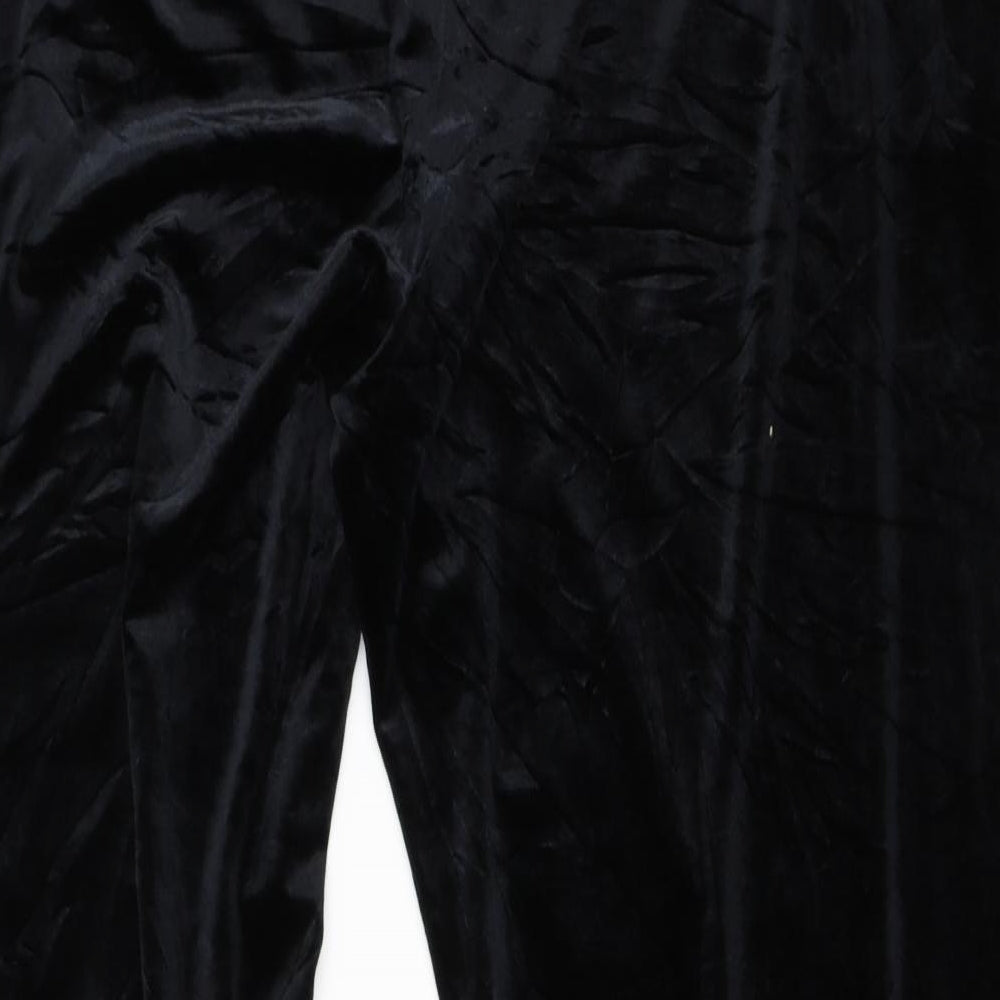 M&S Womens Black   Trousers  Size 22 L27 in