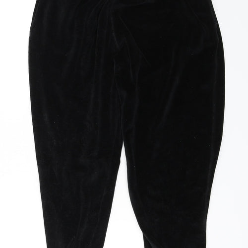 NEXT Womens Black   Sweatpants Trousers Size 18 L24 in
