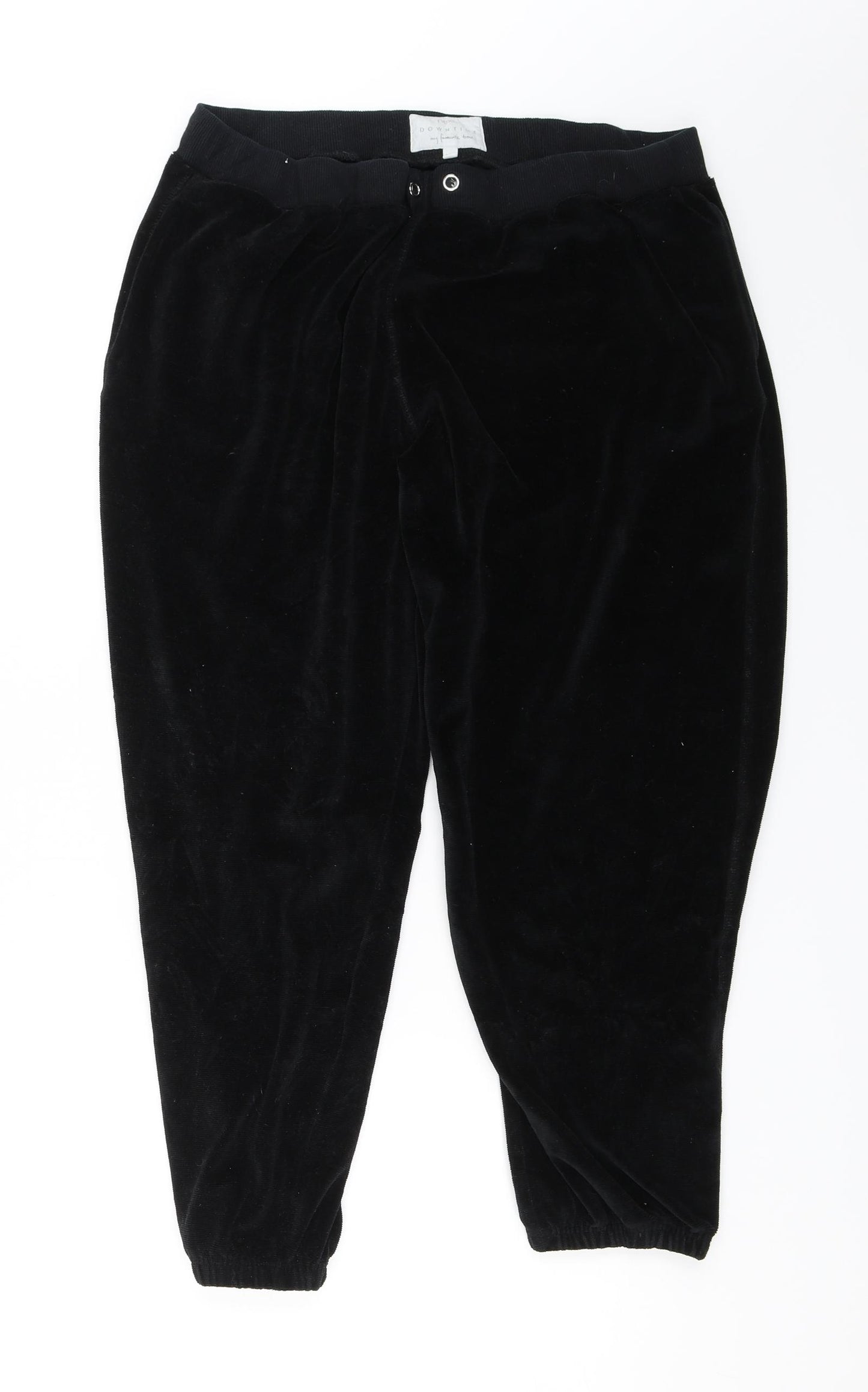 NEXT Womens Black   Sweatpants Trousers Size 18 L24 in