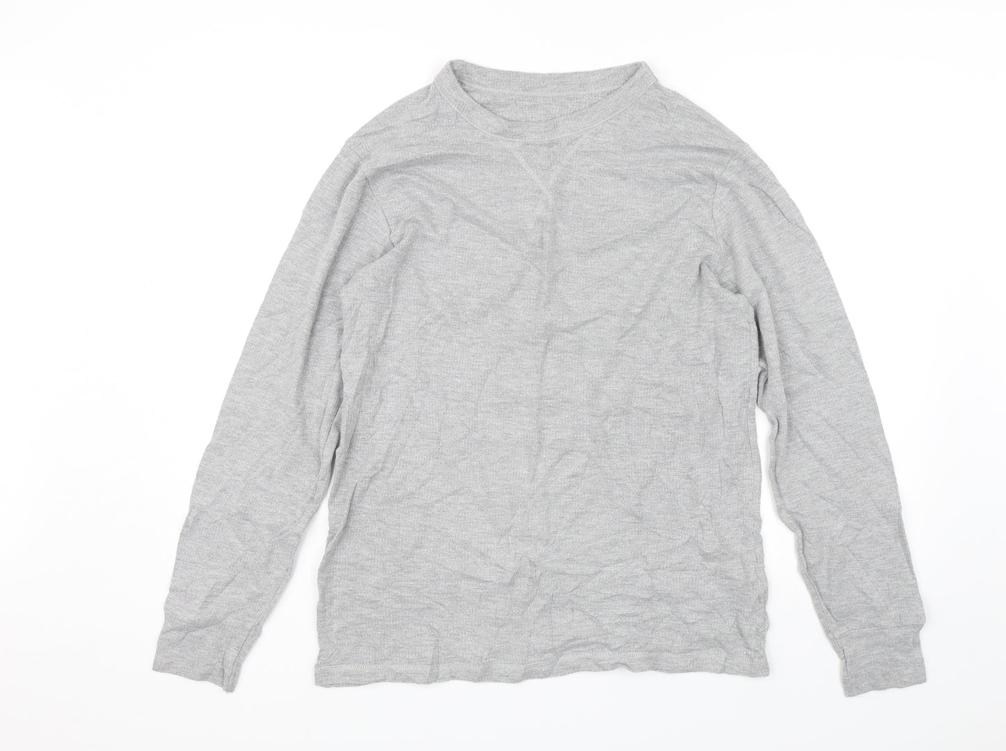 George Womens Grey Solid  Top Pyjama Top Size L