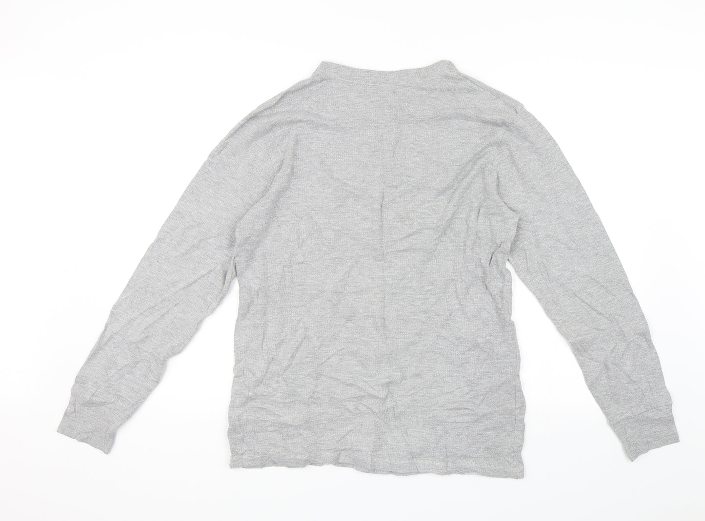George Womens Grey Solid  Top Pyjama Top Size L