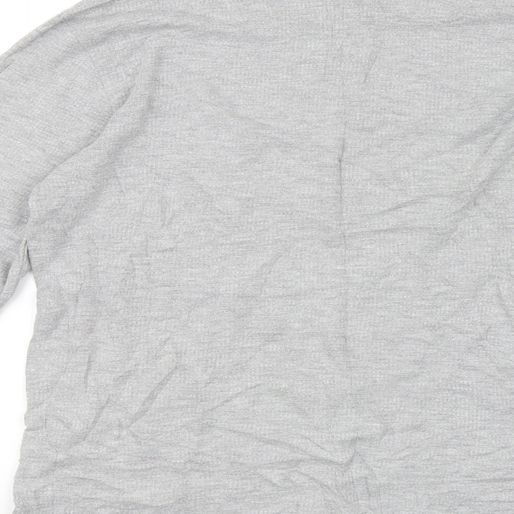 George Womens Grey Solid  Top Pyjama Top Size L